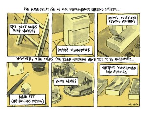 Image by Joe Decie - part of the DrawTheLine project at www.drawthelinecomics.com