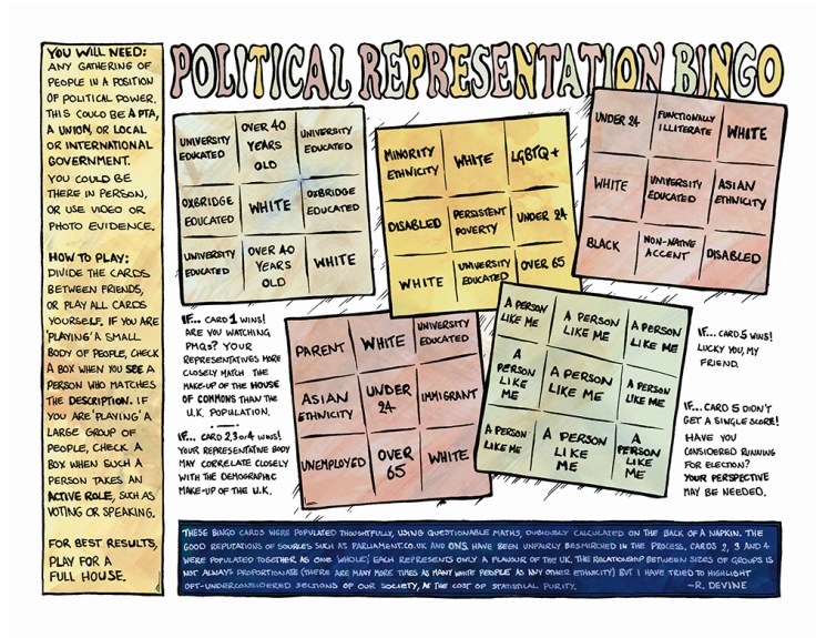 Image by Rosa Devine - part of the DrawTheLine project at www.drawthelinecomics.com