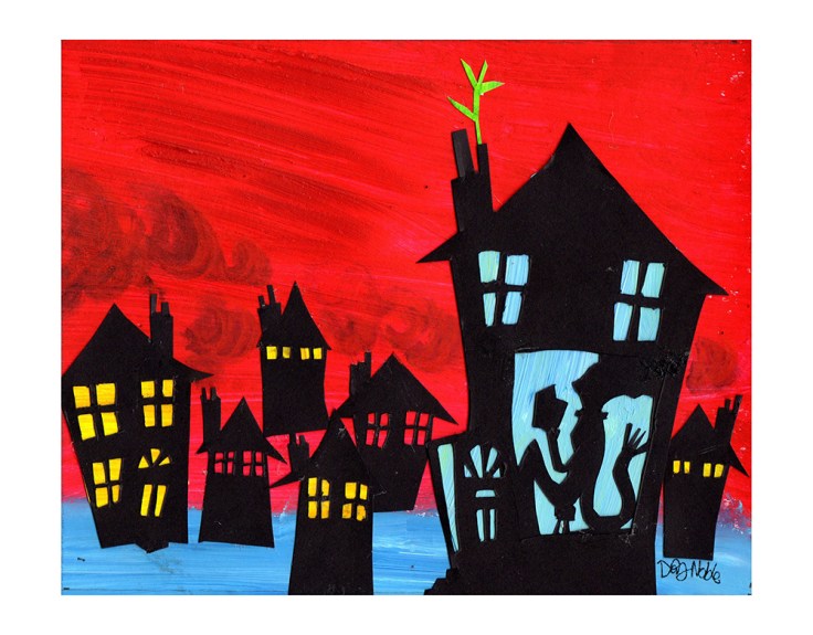 Image by Danny Noble - part of the DrawTheLine project at www.drawthelinecomics.com