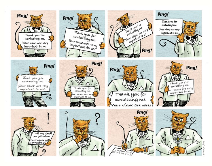 Image by Simon Russell - part of the DrawTheLine project at www.drawthelinecomics.com