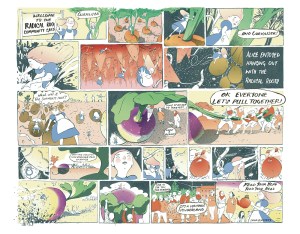 Image by Zara Slattery - part of the DrawTheLine project at www.drawthelinecomics.com