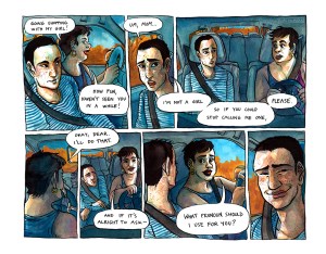 Image by Siiri Viljakka - part of the DrawTheLine project at www.drawthelinecomics.com