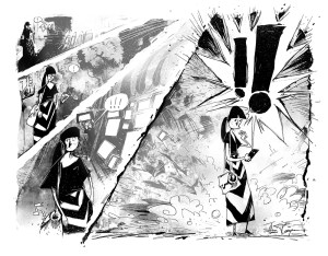 Image by Henri Tervapuro - part of the DrawTheLine project at www.drawthelinecomics.com