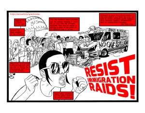 Image by Nic Vas - part of the DrawTheLine project at www.drawthelinecomics.com