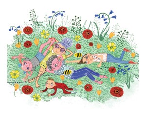 Image by Birta Thrastardottir - part of the DrawTheLine project at www.drawthelinecomics.com