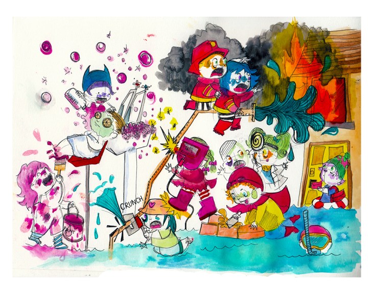 Image by EdieOP - part of the DrawTheLine project at www.drawthelinecomics.com