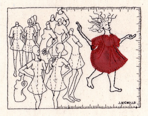 Image by Jacqueline Nicholls - part of the DrawTheLine project at www.drawthelinecomics.com