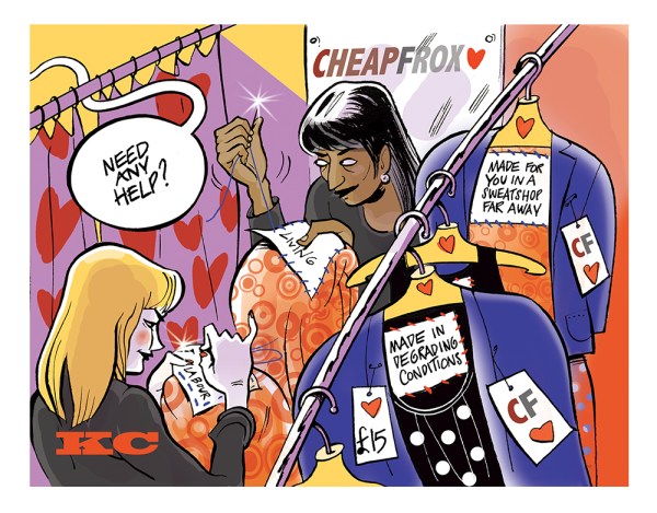 Image by Kate Charlesworth - part of the DrawTheLine project at www.drawthelinecomics.com