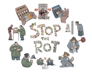 Image by Riyadh Rateme - part of the DrawTheLine project at www.drawthelinecomics.com