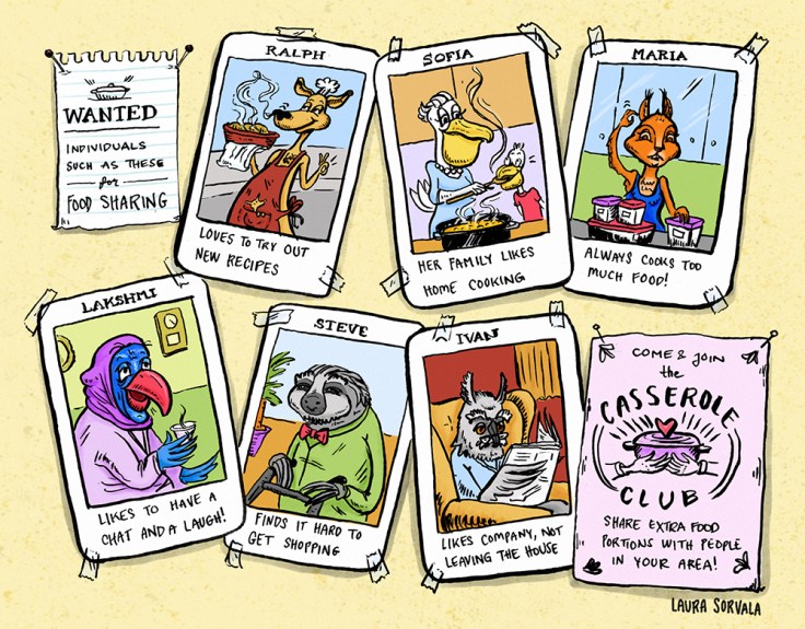 Image by Laura Sorvala - part of the DrawTheLine project at www.drawthelinecomics.com