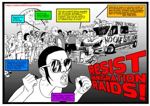 Image by Nic Vas - part of the DrawTheLine project at www.drawthelinecomics.com